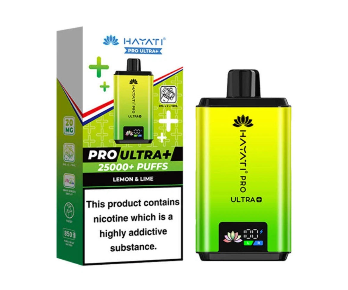 Hayati Pro Ultra Plus 25K Pre-filled Pod Kit 20mg