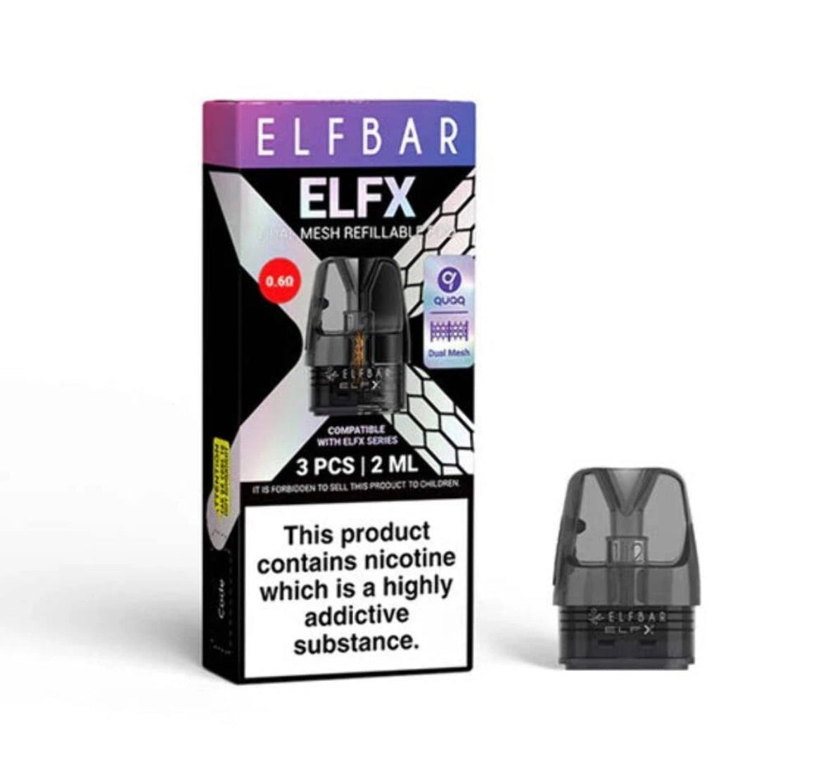Elf Bar ELFX Mini Vape Replacement Pods