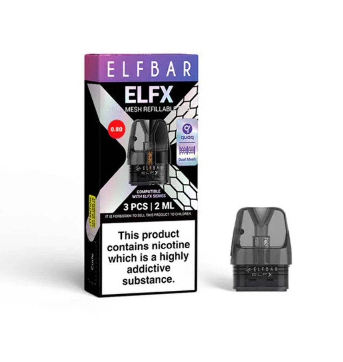 Elf Bar ELFX Mini Vape Replacement Pods