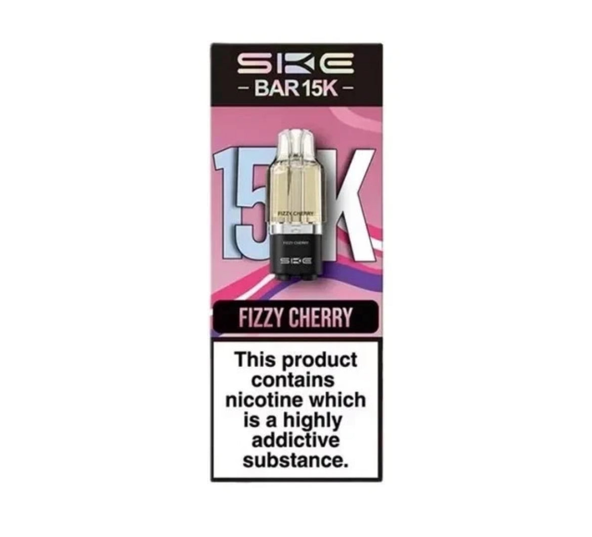 SKE Bar 15K Pre-filled Pod 2ML replacement Refillable Pods