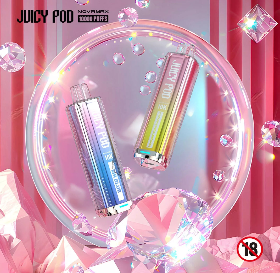 Juicy Pod NovaMax 10K Pre-filled Vape Pod Kit