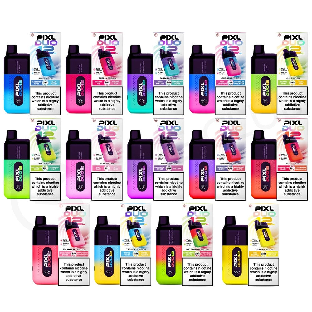 PIXL Duo 12 Rechargeable Vape Kit Pre-filled Pen 6k | 20mg