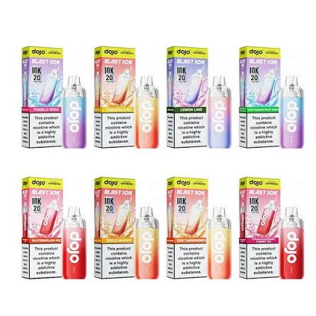 Vaporesso Dojo Blast 10k Pre-filled Pod Vape Kit 10K  Big Puffs 20mg E-Cig