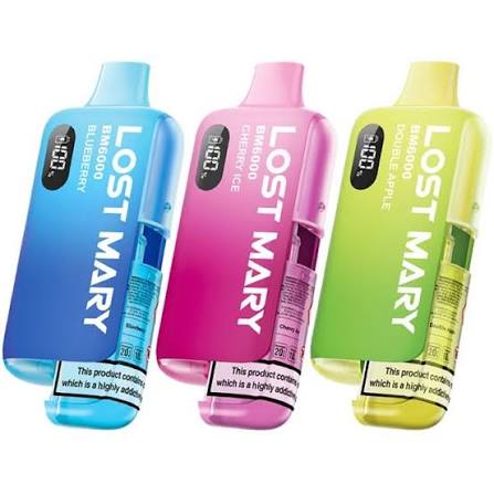 Lost Mary BM6000 pre-filled Rechargeable Vape Kit