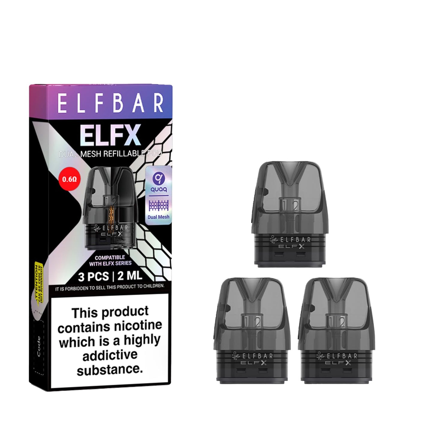 Elf Bar ELFX Mini Vape Replacement Pods