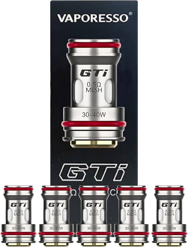 Vaporesso GTi Replacement Mesh Coils - 5 Pack