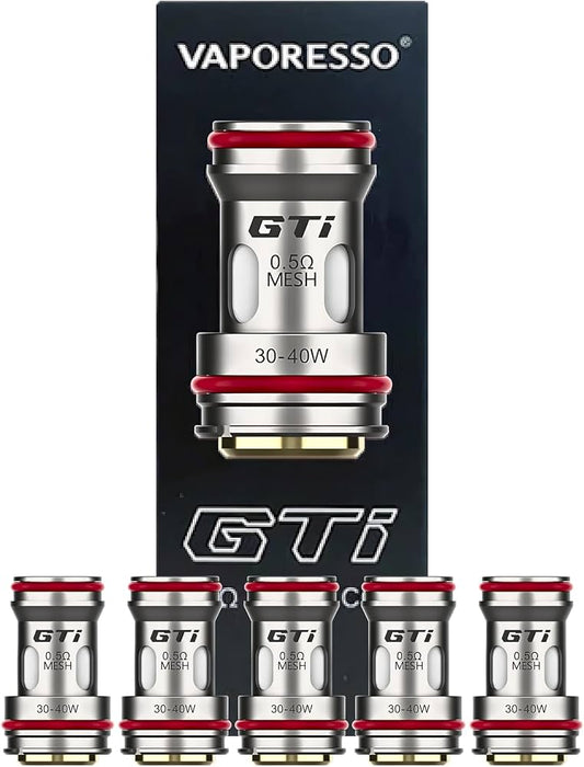 Vaporesso GTi Replacement Mesh Coils - 5 Pack