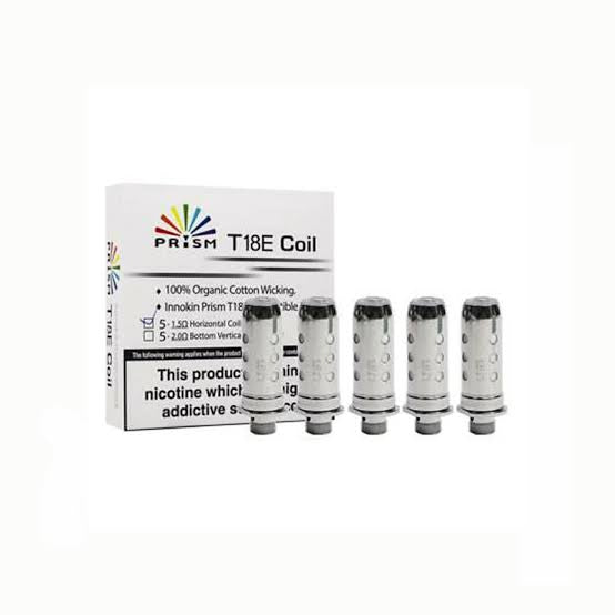INNOKIN T18E Coils T22E Genuine Prism Endura Vape Coil Heads 1.5ohm
