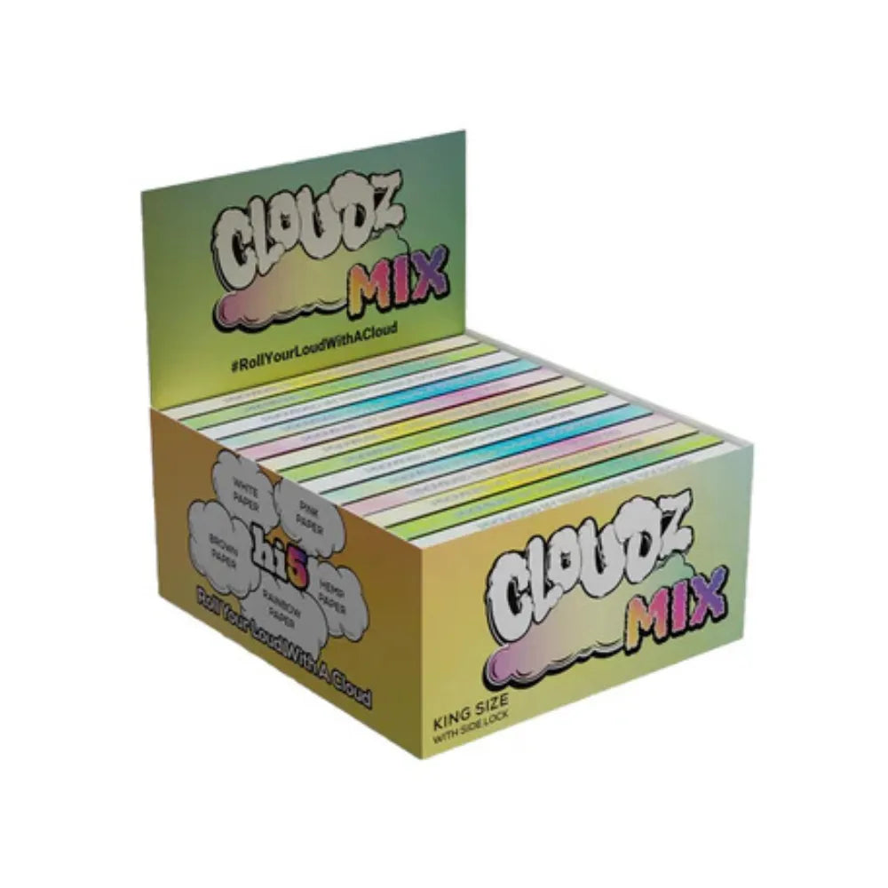 Cloudz Mix smoking Rolling Papers + Tips