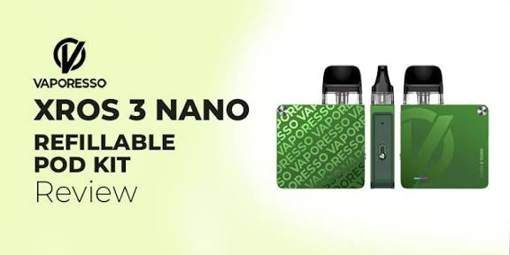 Vaporesso Xros 3 Nano Vape Pod Kit 1000 mAh
