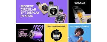 Vaporesso XROS 4 Nano Pod Kit 30W 1350mAh 2ML Corex Pods