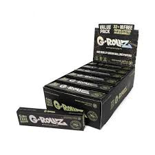 G-Rollz Medicago Black Connoisseur Rolling Paper Tips