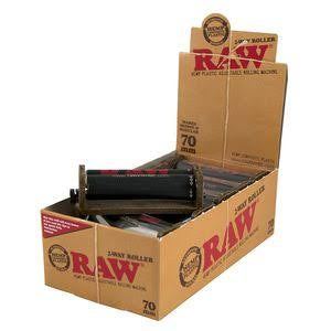 BLACK RAW Hemp Plastic 70mm Roller