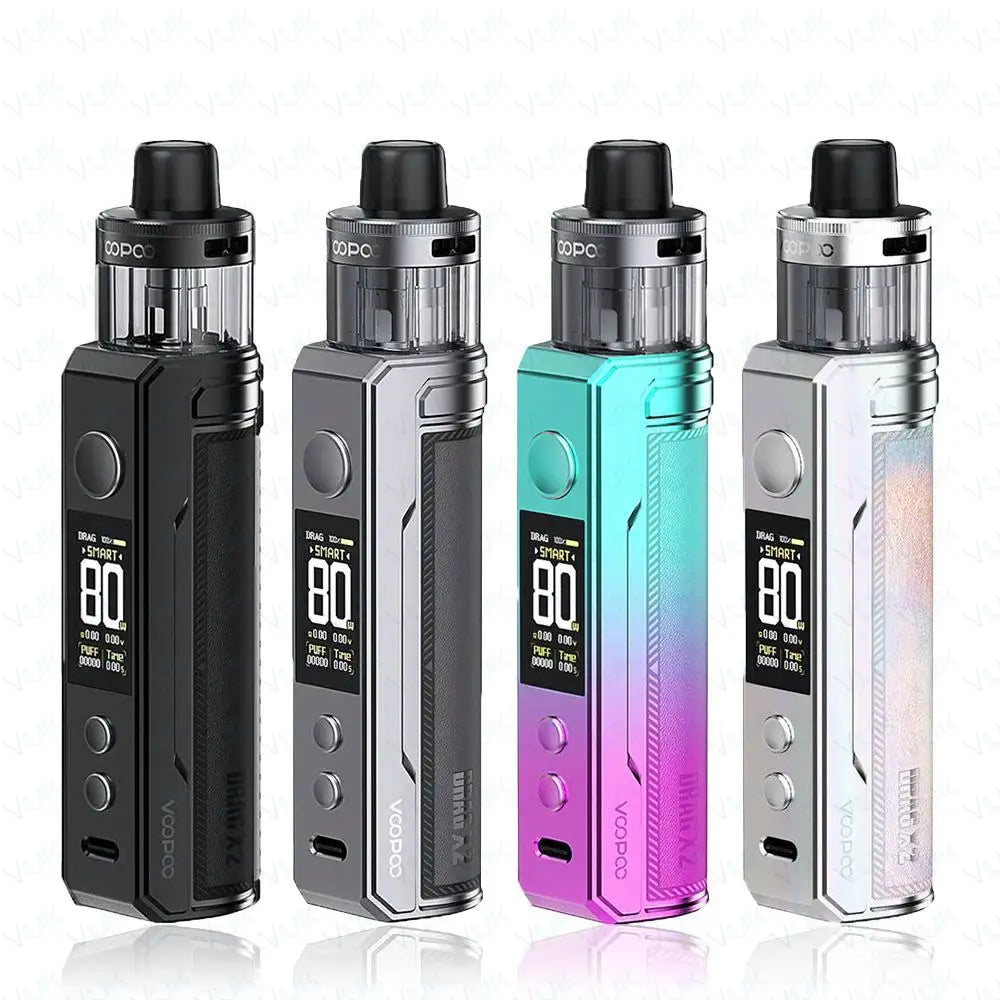Voopoo Drag X2 Pod Mod Vape Kit & Compatible with All PnP X Series Coils