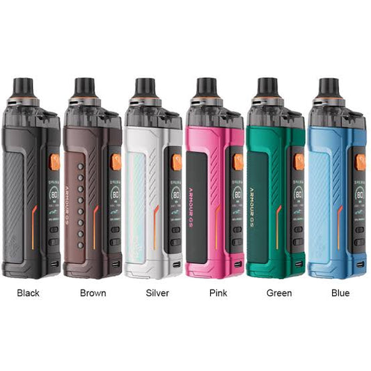 Vaporesso Armour GS Vape Pod Kit 80W  & Empty Pods  & GTX Coils