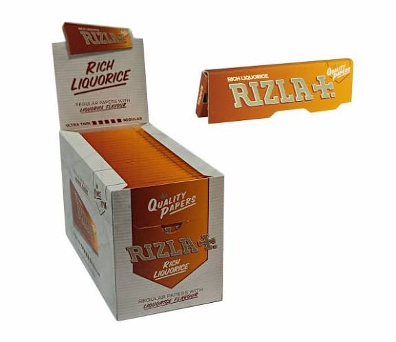 Rizla Liquorice Cigarette Smoking Rolling Papers  100% Genuine