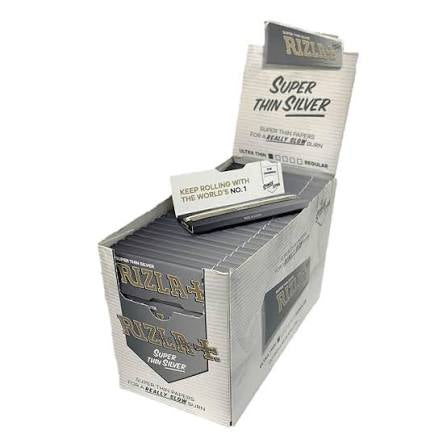 Rizla Silver  Standard Regular Rolling Papers 100% Genuine