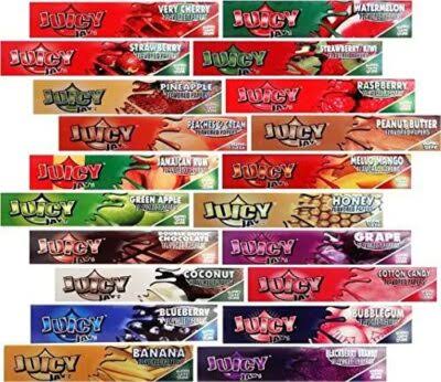 JUICY JAY  King Size Slim Fruity Flavoured Rolling Papers