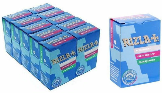 RIZLA Slim Filter Tips 6mm Cigarette Rolling Tips x 150