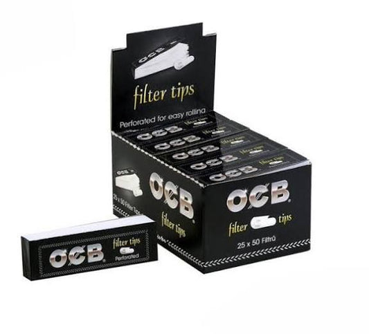 OCB Roach Filter Tips Perforated For Easy Rolling Variety Booklets