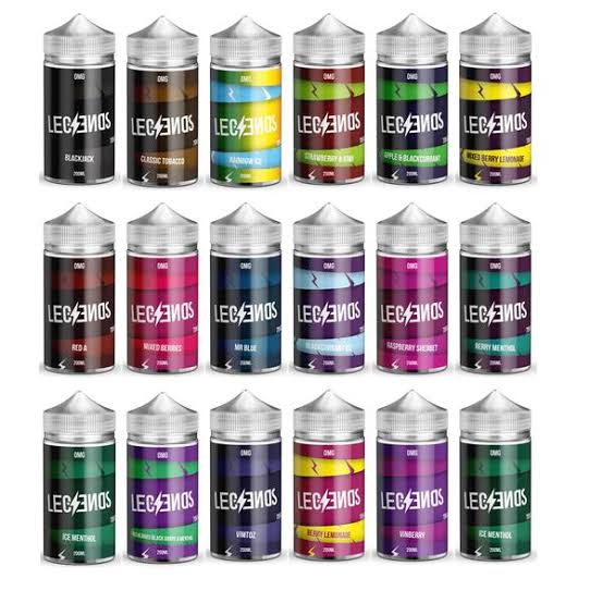 Legends E Liquid Premium Vape Juice 200-70VG/30PG 0mg
