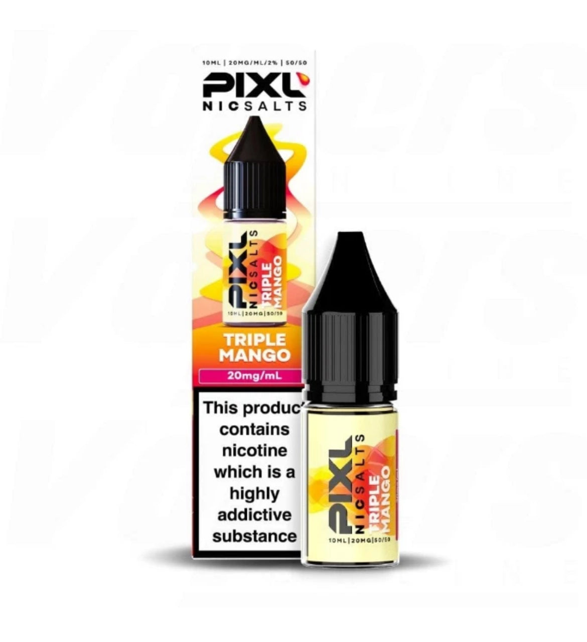 Pixl Nic Salt 10mg 20mg 50/50 10ml Vape Juice E-Liquid