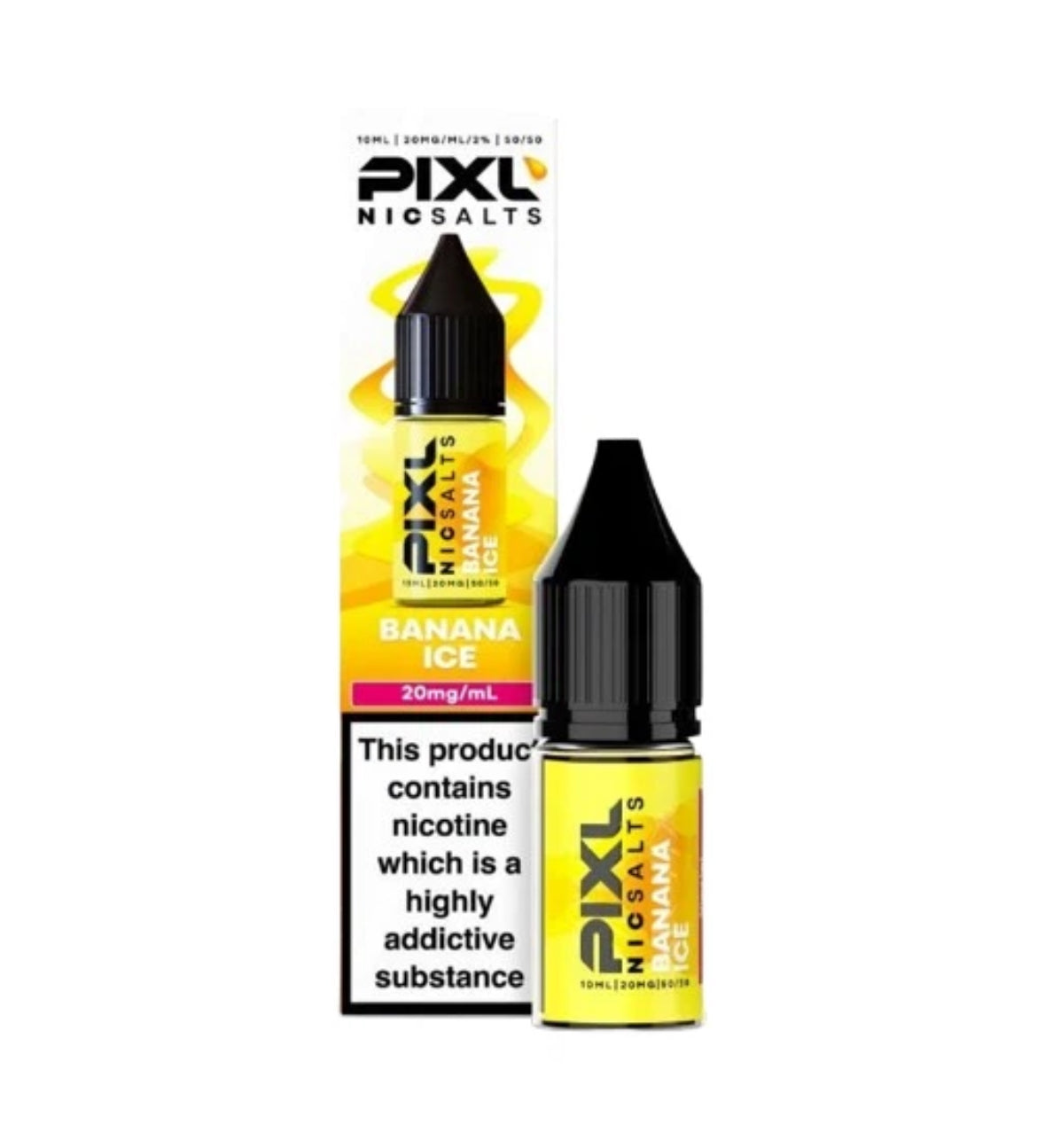 Pixl Nic Salt 10mg 20mg 50/50 10ml Vape Juice E-Liquid