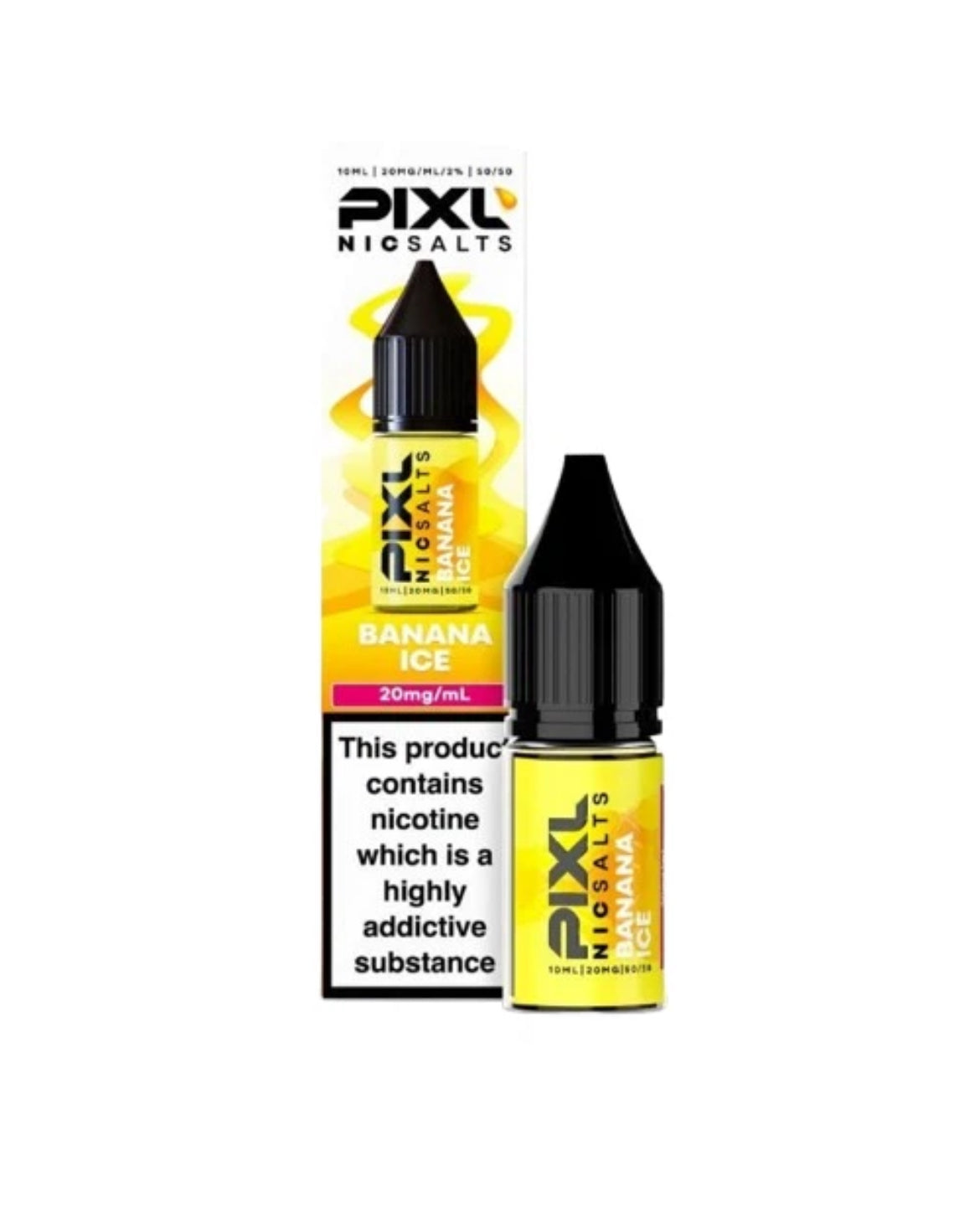 Pixl Nic Salt 10mg 20mg 50/50 10ml Vape Juice E-Liquid