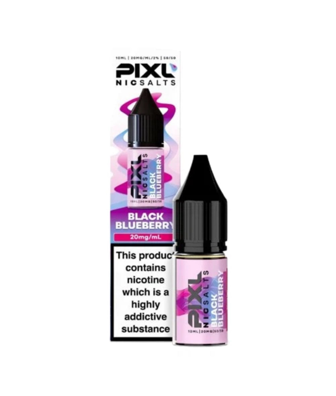 Pixl Nic Salt 10mg 20mg 50/50 10ml Vape Juice E-Liquid