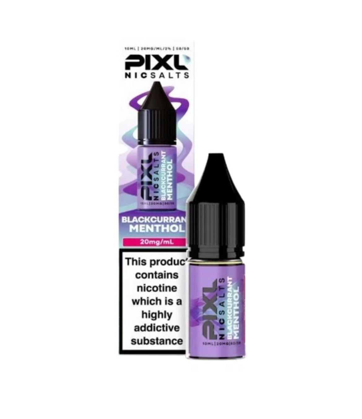 Pixl Nic Salt 10mg 20mg 50/50 10ml Vape Juice E-Liquid