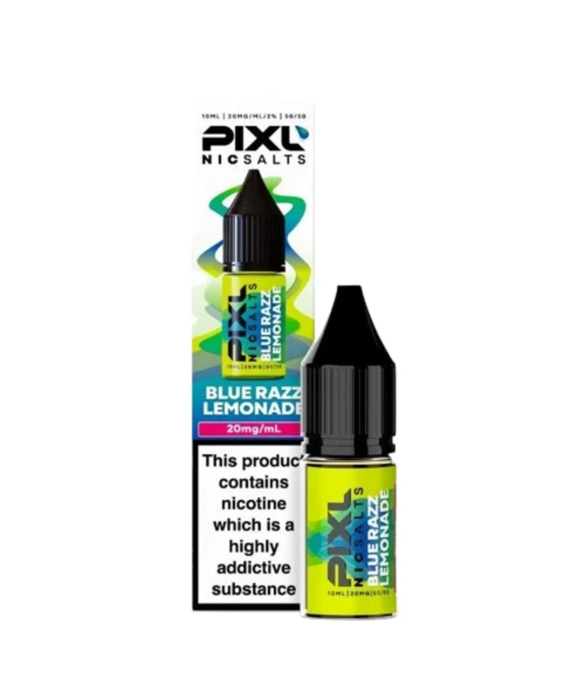Pixl Nic Salt 10mg 20mg 50/50 10ml Vape Juice E-Liquid