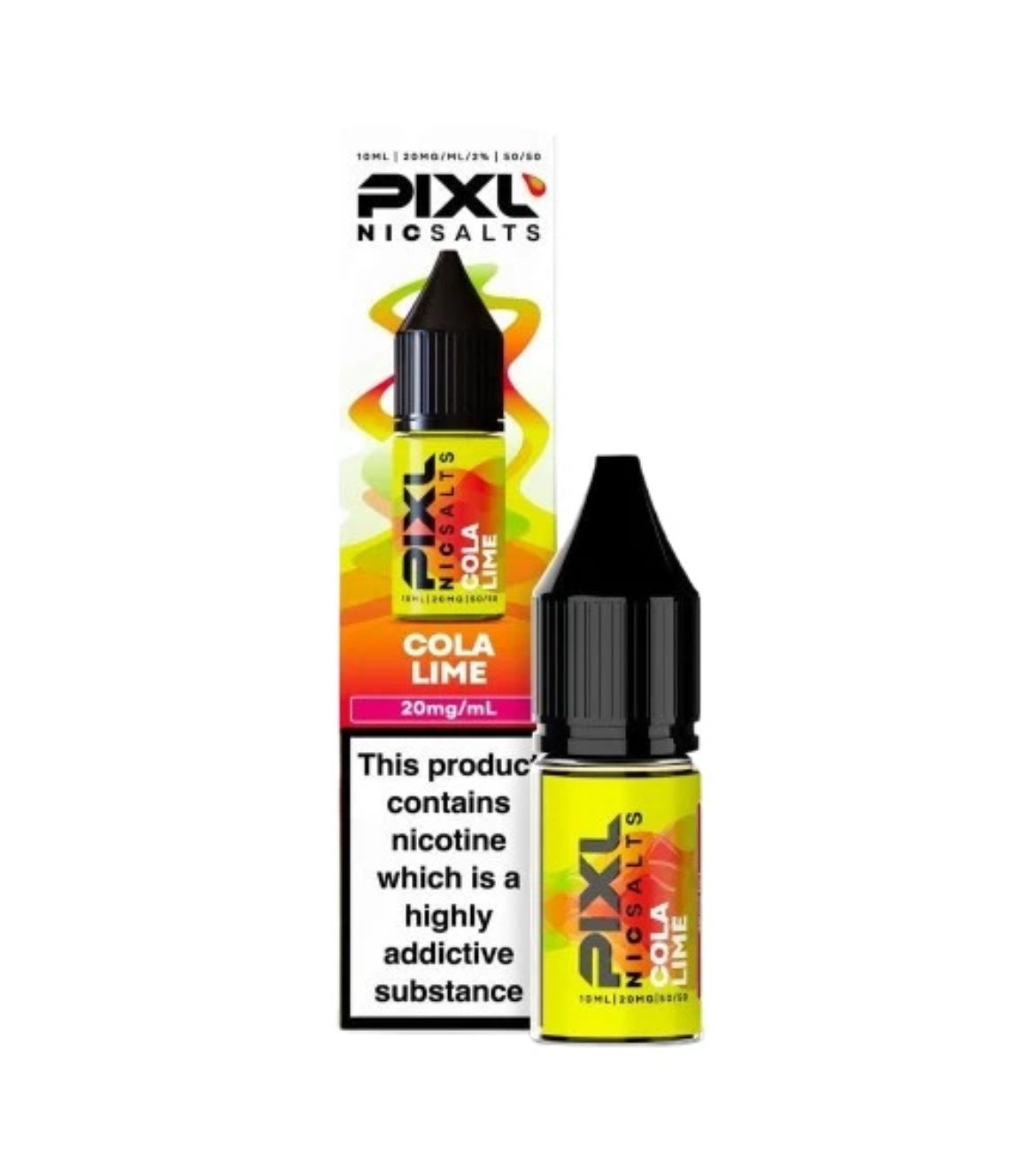 Pixl Nic Salt 10mg 20mg 50/50 10ml Vape Juice E-Liquid