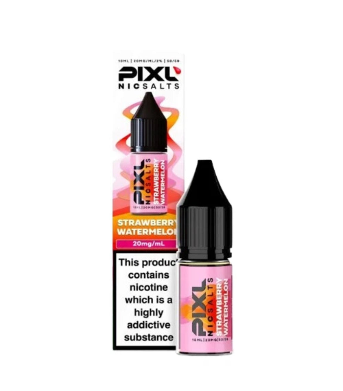 Pixl Nic Salt 10mg 20mg 50/50 10ml Vape Juice E-Liquid