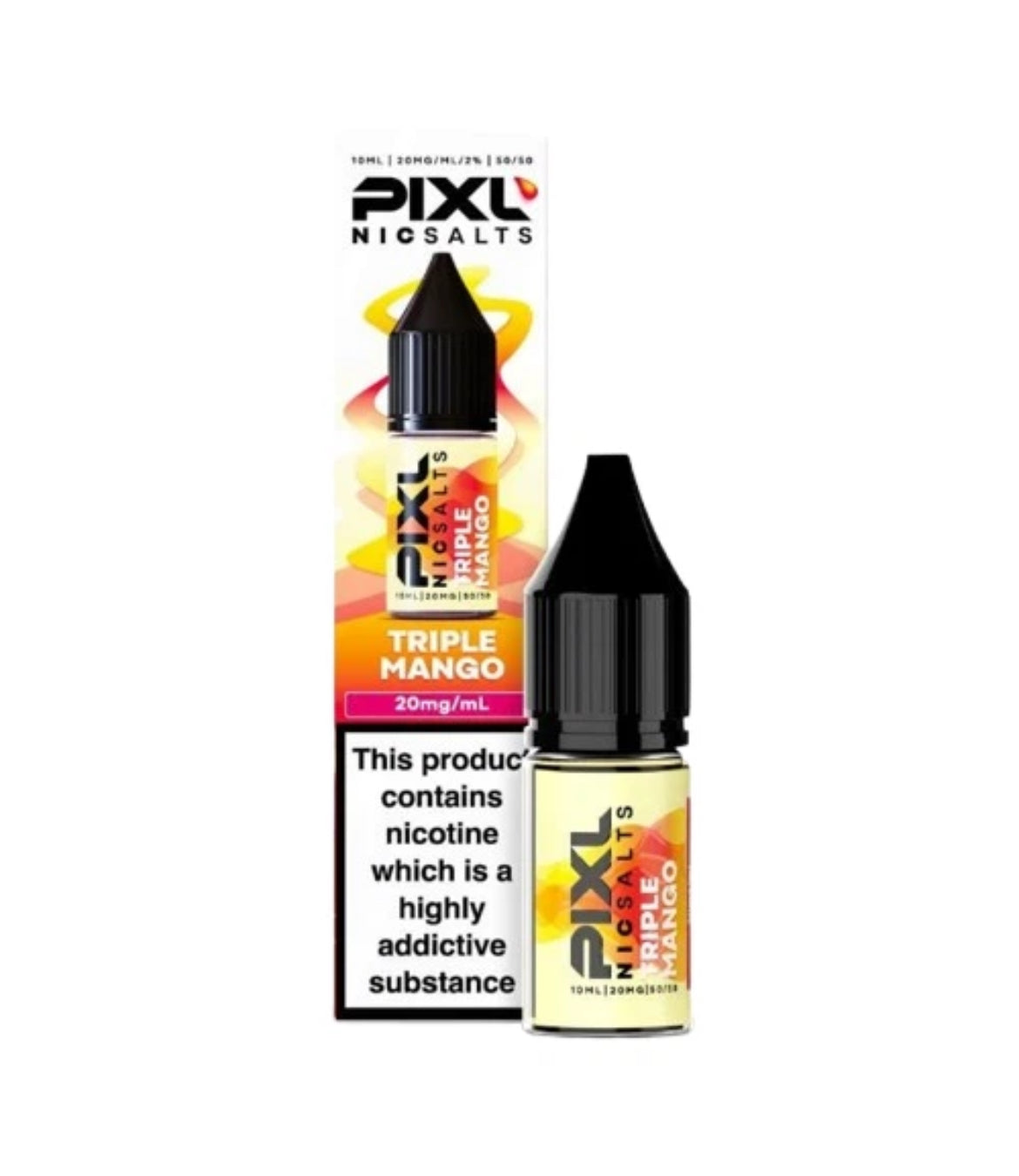 Pixl Nic Salt 10mg 20mg 50/50 10ml Vape Juice E-Liquid
