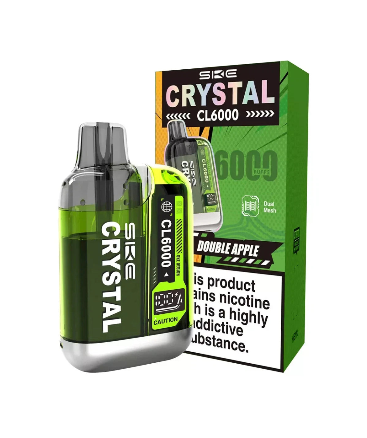 SKE Crystal CL6000 Puff Pre-Filled Vape Kit