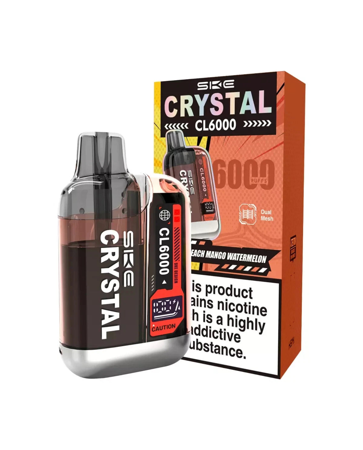 SKE Crystal CL6000 Puff Pre-Filled Vape Kit