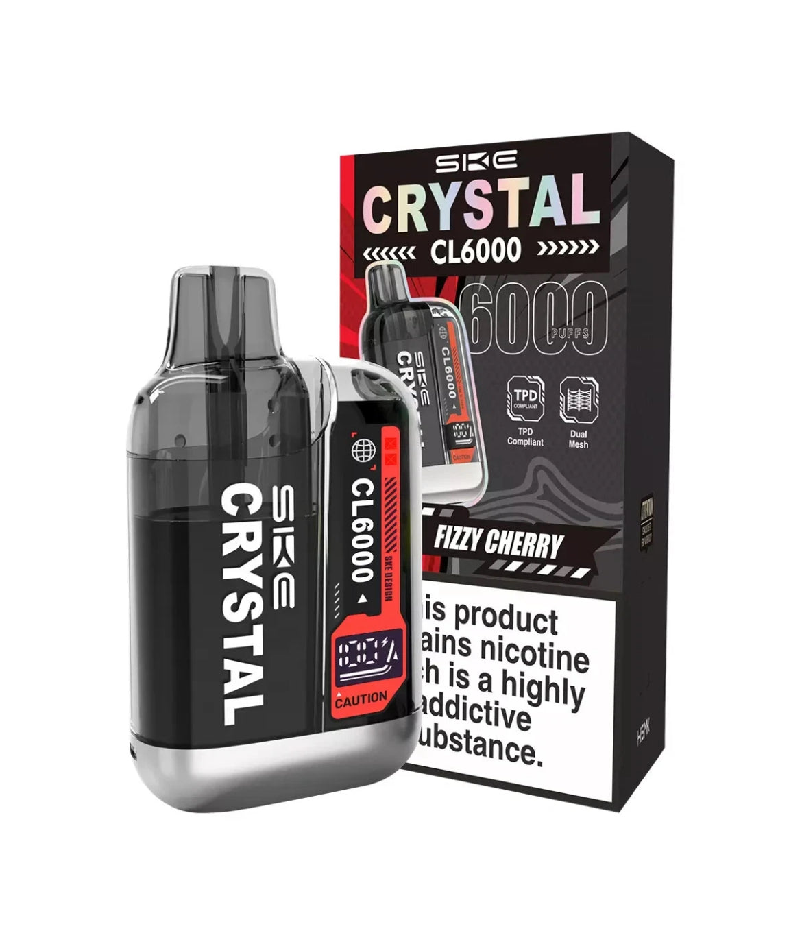 SKE Crystal CL6000 Puff Pre-Filled Vape Kit