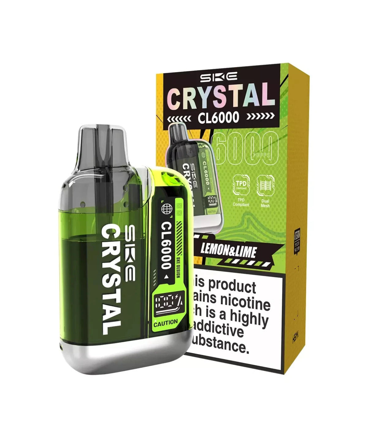 SKE Crystal CL6000 Puff Pre-Filled Vape Kit