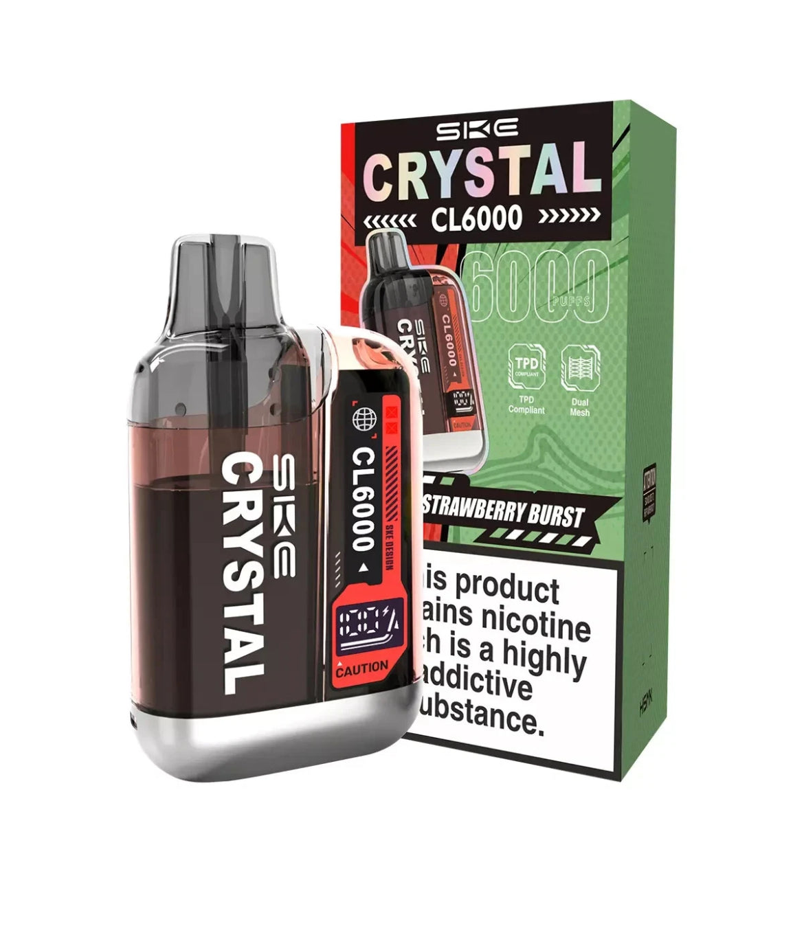 SKE Crystal CL6000 Puff Pre-Filled Vape Kit