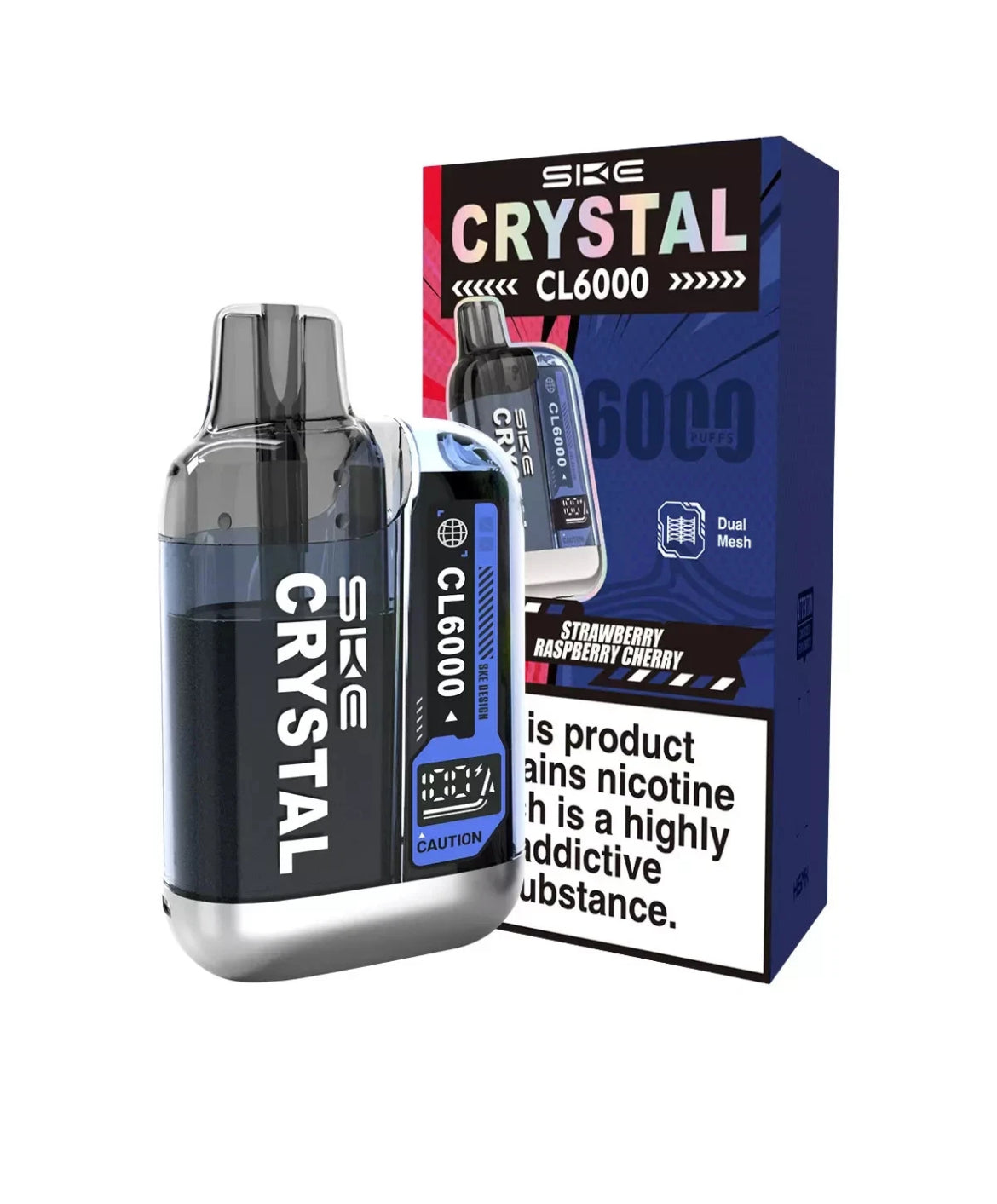 SKE Crystal CL6000 Puff Pre-Filled Vape Kit