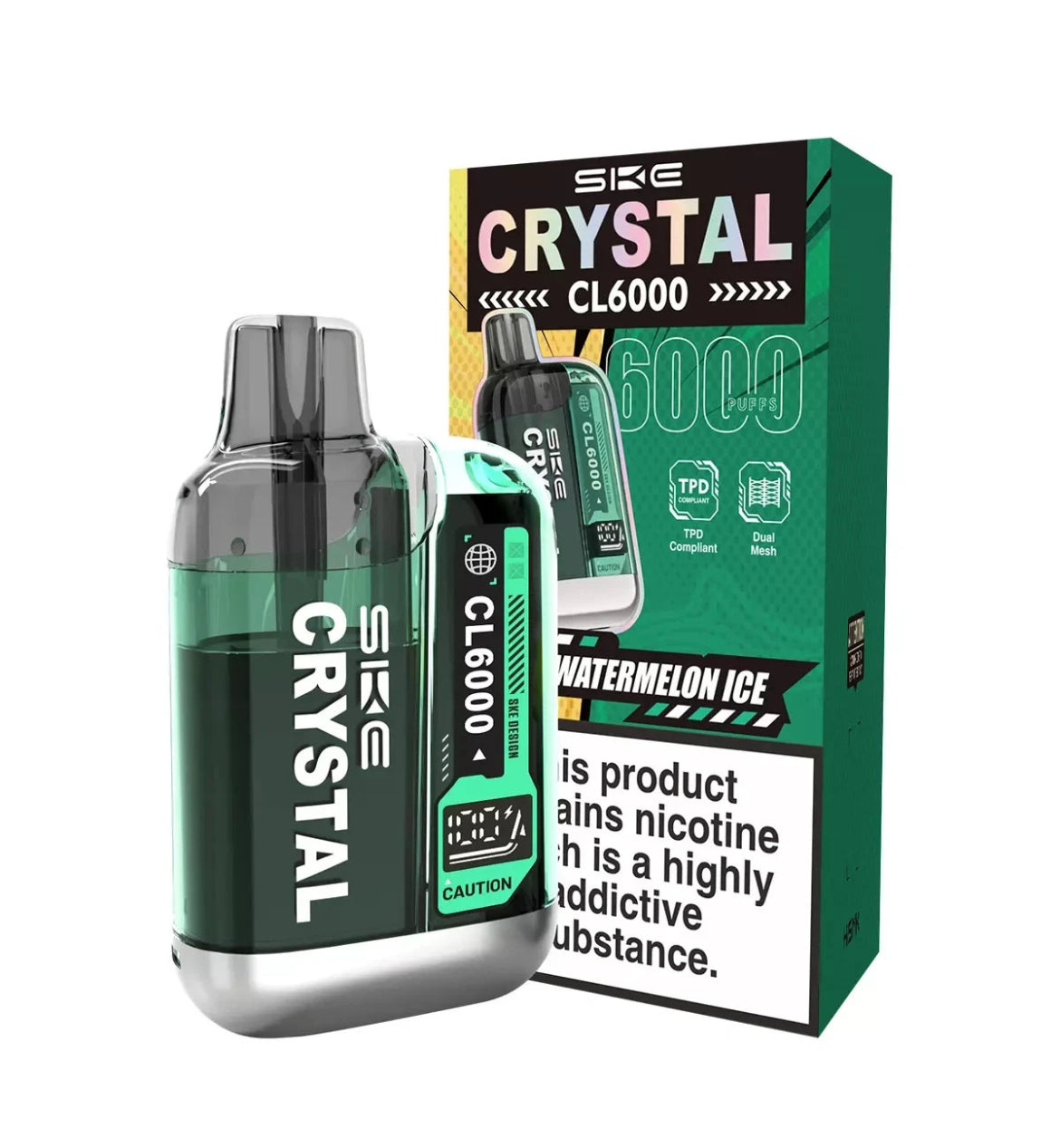 SKE Crystal CL6000 Puff Pre-Filled Vape Kit