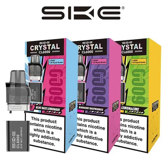 SKE Crystal CL6000 20mg Puff Vape