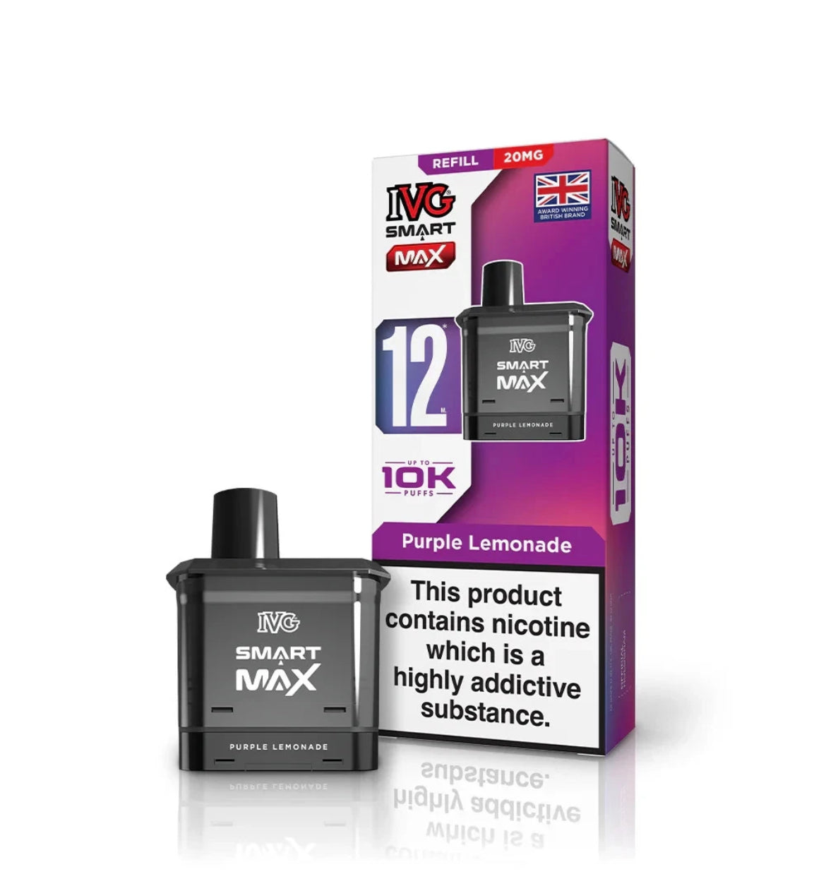 IVG Smart Max Refill Pre-filled Pod 10K  Pod 20mg