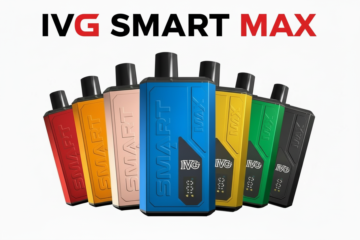 IVG Smart Max 10K Prefilled 20mg Rechargeable & Reusable Kit