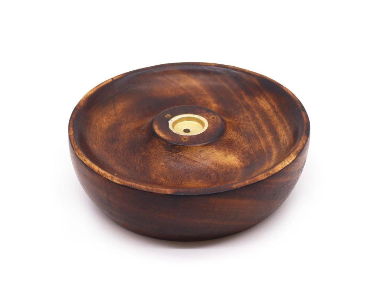 long & round Incense Stick & Cone Burner joss holder ash catcher box