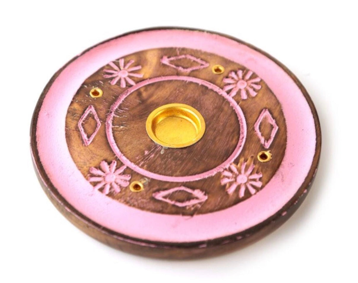 long & round Incense Stick & Cone Burner joss holder ash catcher box