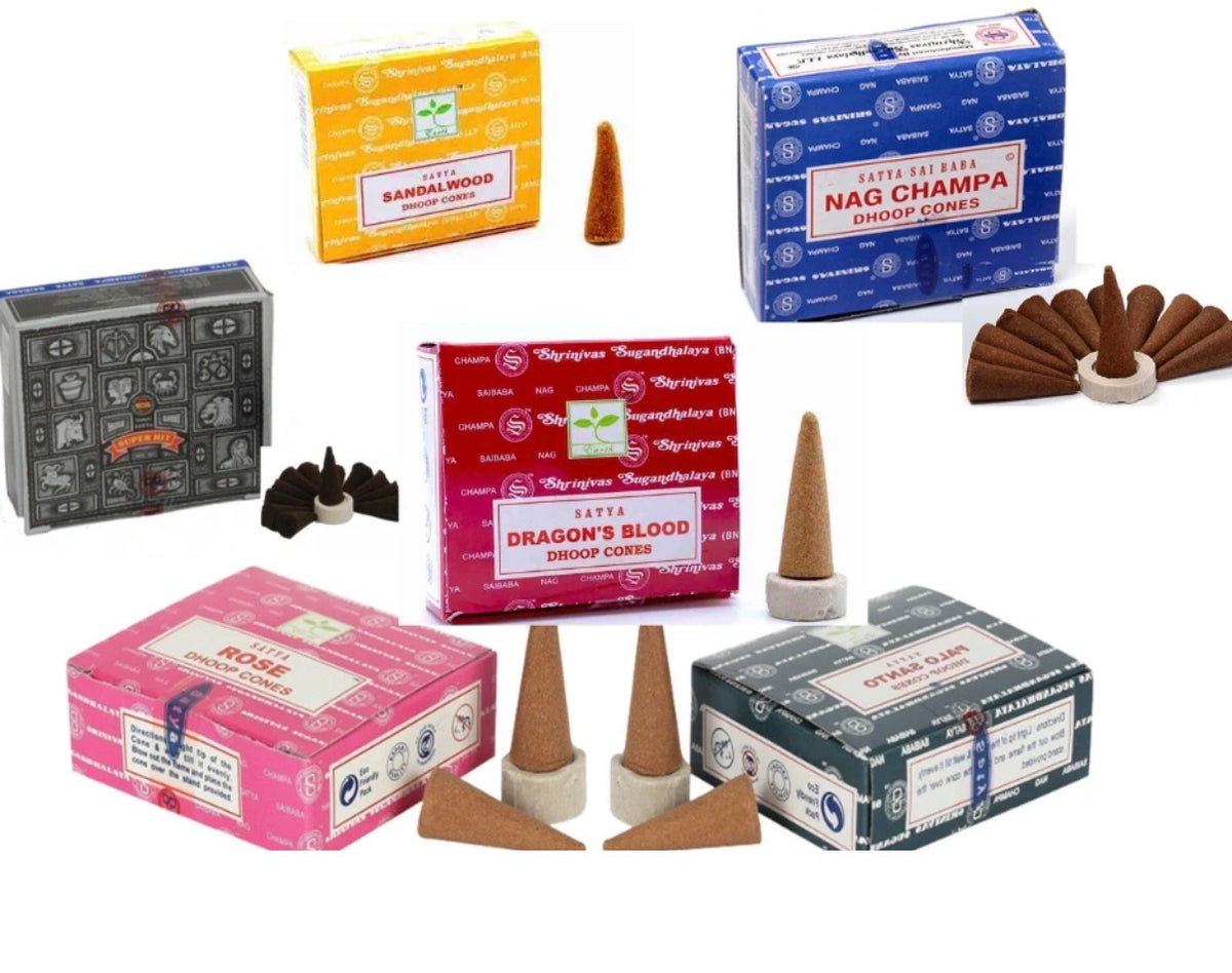Satya Incense Nag Champa Dhoop Cones
