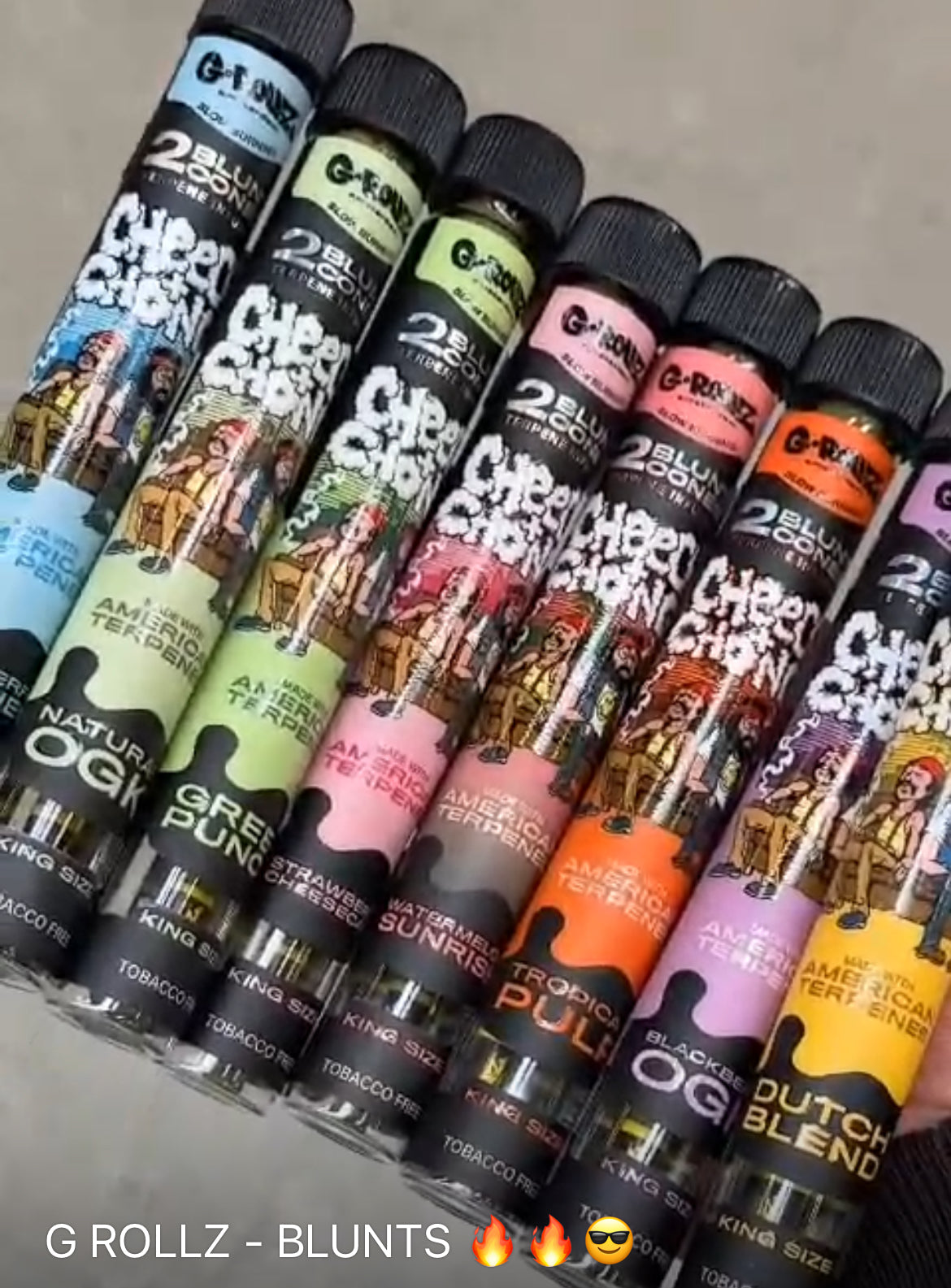 G ROLLZ Pre-Rolled Cones 2 Rolls Per Pack All Flavours Available