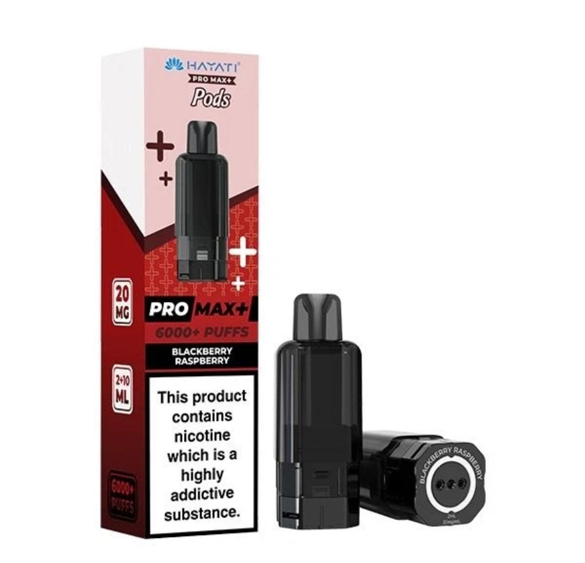 Hayati Pro Max 6K  Refill Pods Pre-filled  Replaceable Pods 20MGmg
