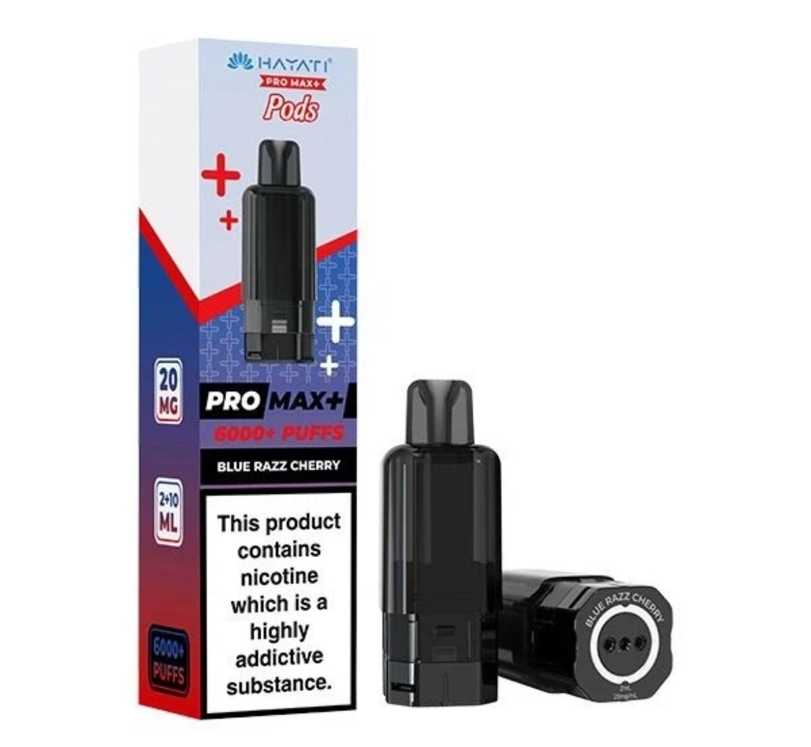 Hayati Pro Max 6K  Refill Pods Pre-filled  Replaceable Pods 20MGmg